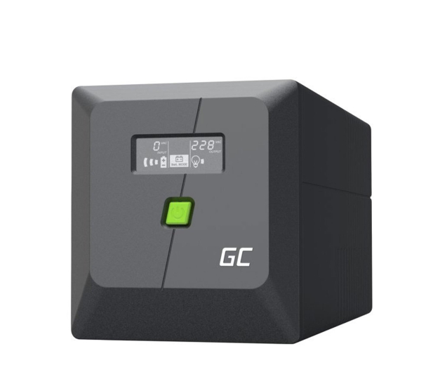 Green Cell UPS PowerProof (1000VA/700W, LCD) - 1364728 - zdjęcie